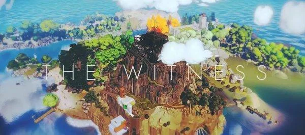 Pohled na ostrov ze hry The Witness