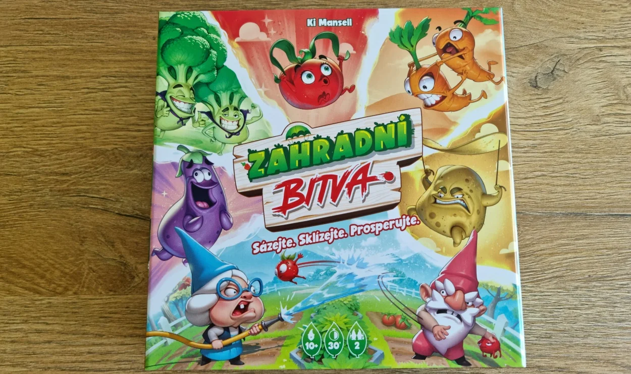 Test deskových her - Zahradní bitva a Souboj hraček 