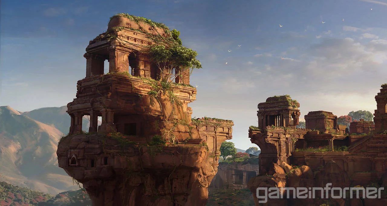 Artworky z akce Uncharted: The Lost Legacy