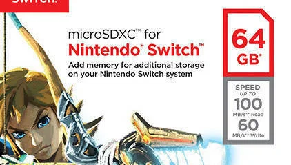 Nintendo uzavřelo partnerství s Western Digital na vydání paměťových karet pro Switch