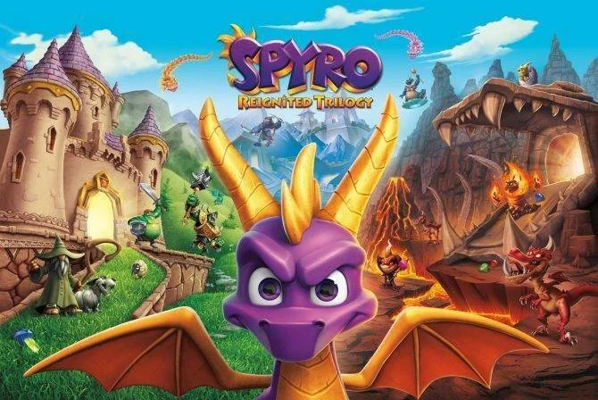 Záběry z demoverze Spyro Reignited Trilogy