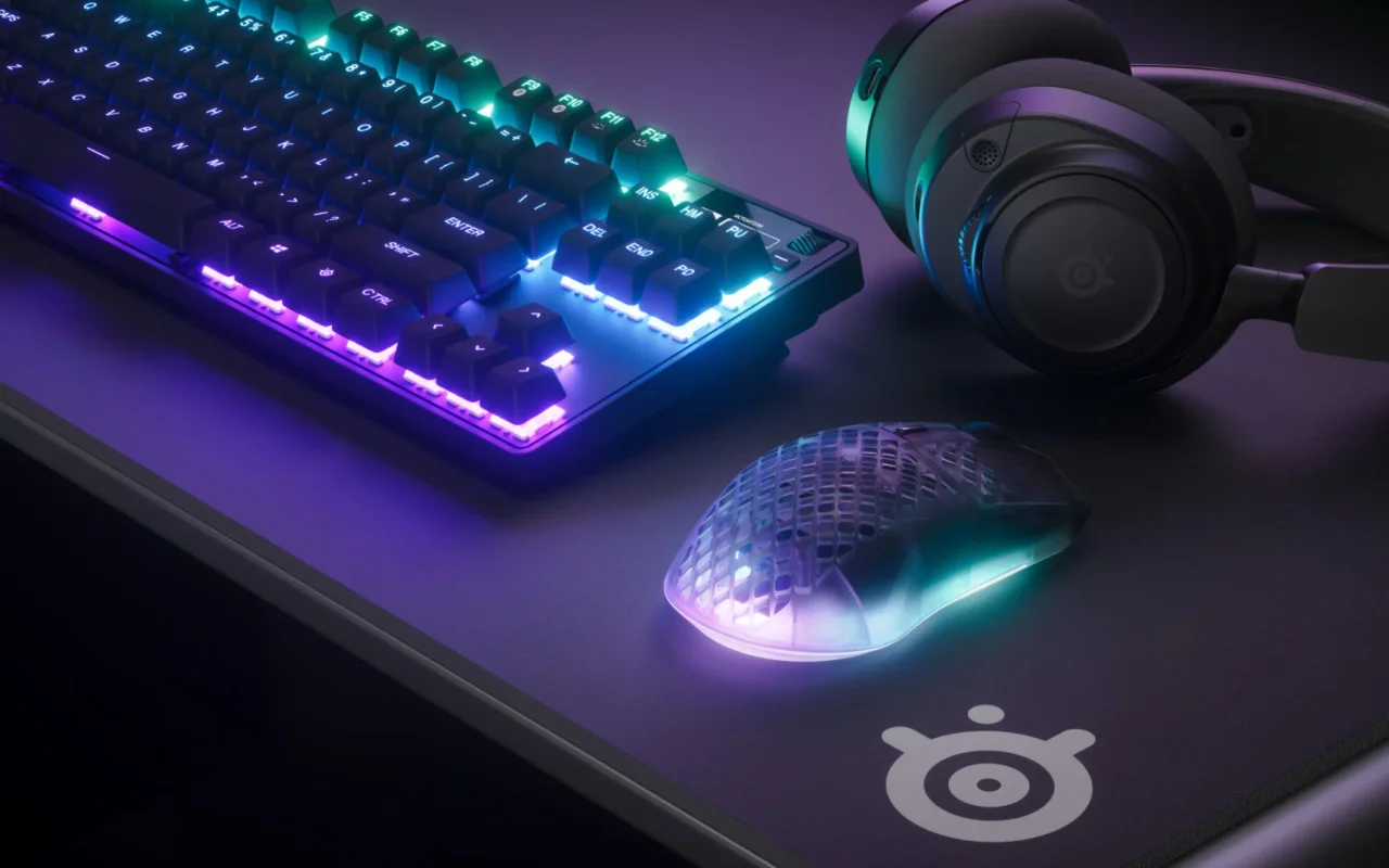 Společnost SteelSeries představila novou myš Aerox 3 druhé generace se 4K frekvencí