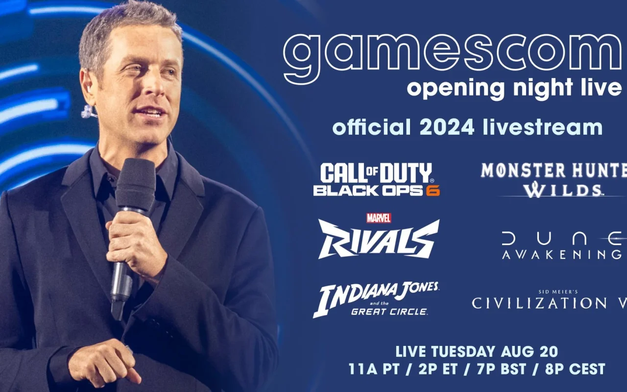 Sledujte s námi prezentaci Gamescom Opening Night Live