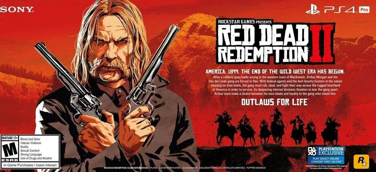Red Dead Redemption 2 bude obrovská hra, na HDD zabere přes 100 GB