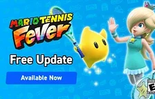 Hra Mario Tennis Fever dostala nový update, přidává novinky inspirované hrou Super Mario Galaxy