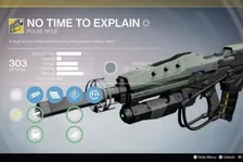 Včera byla objevena v Destiny jedna z nejlepších zbraní - No Time to Explain