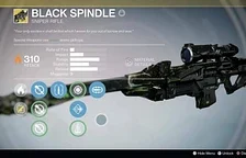 Získejte exotickou sniperku Black Spindle v Destiny: The Taken King