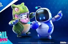 Robot Astro míří do hry Fall Guys: Ultimate Knockout