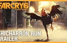 TV spot na akci Far Cry 6 s kohoutem v hlavní roli