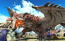 Do Final Fantasy XIV se dostane drak z Monster Hunter: World