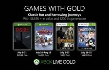 Oznámeny červencové hry v členství Xbox LIVE GOLD