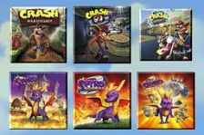 Vyšel bundle kolekcí Crash Bandicoot a Spyro the Dragon