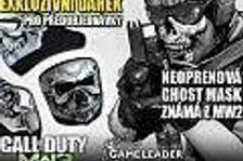 Neoprenová Ghost maska k předobjednávce MW3