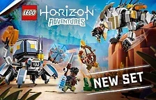 Oznámen nový LEGO set Aloy & Varl vs. Shell-Walker & Sawtooth, dostupný bude začátkem příštího roku 
