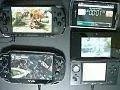 Srovnání životnosti baterie u 3DS, Vity a PSP