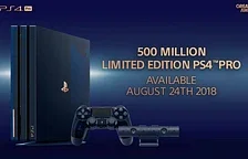 Sony prodala 500 milionů konzolí PlayStation, oslavuje to limitovanou edicí PS4 Pro