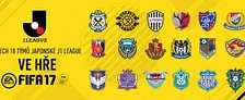 Ve hře FIFA 17 se objeví japonská liga
