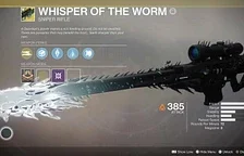 V Destiny 2 je konečně quest na pušku Whisper of the Worm