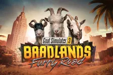 Hra Goat Simulator 3 dostane v listopadu post-apokalyptické rozšíření Baadlands: Furry Road 
