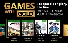 Oznámeny srpnové hry pro Zlaté členy na Xboxu