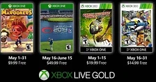 Oznámeny květnové hry pro Xbox Live Gold