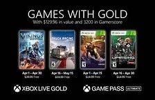 Oznámeny dubnové hry pro Xbox Live Gold