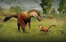 Nová videa z připravované strategie Jurassic World Evolution 3 ukazují dinosauří park i Utahraptora