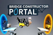 Záběry z Bridge Constructor Portal