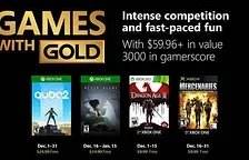Oznámeny prosincové hry v členství Xbox LIVE GOLD
