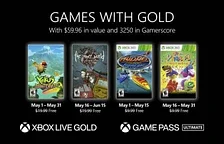 Oznámeny květnové hry pro Xbox Live Gold