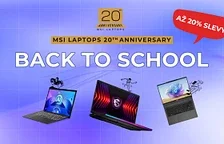 Zpátky do školy s MSI a novou řadou notebooků k oslavě 20 let