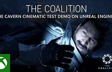 Studio The Coalition předvedlo tech demo The Cavern na Unreal Enginu 5
