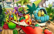 Oznámena závodní arkáda Gigantosaurus: Dino Kart, vyjde příští rok