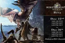 Oznámena otevřená beta pro Monster Hunter: World