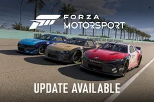 Závodní hra Forza Motorsport dostala nový update, zaměřuje se na Nascar