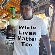Strong white man
