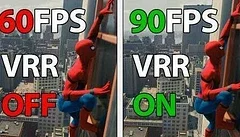 Hry od studia Insomniac Games mají díky VRR podpoře znatelně lepší framerate