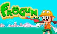 Oznámena retro plošinovka Frogun