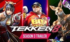 Oznámena třetí sezóna pro bojovku Tekken 8, nabídne čtyři nové bojovníky