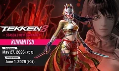 Koncem května se do Tekken 8 dostane bojovnice Kunimitsu
