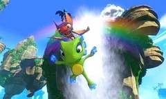 Nový traier na Yooka-Laylee ukazuje úroveň Glitterglaze Glacier