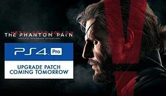 Metal Gear Solid V: The Phantom Pain dostal PS4 Pro update