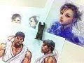 První artwork z Tekken x Street Fighter