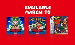 Online předplatné Nintenda dostane další tři klasické hry - Mario vs. Donkey Kong i Mario’s Tennis
