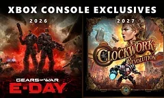 Hry Gears of War: E-Day a Clockwork Revolution jsou plnými konzolovými exkluzivitami pro Xbox