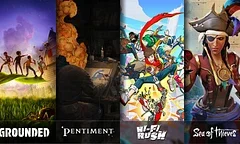 Microsoft potvrdil hry Pentiment, Hi-Fi RUSH, Grounded a Sea of Thieves pro konzole PlayStation 