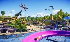 První deníček na Planet Coaster 2 ukazuje horské dráhy i vodní parky 