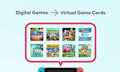 Oznámena zajímavá funkce Virtual Game Card pro Nintendo Switch, bude možné půjčovat digitálně zakoupené hry