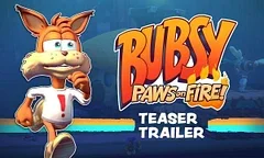 Oznámena plošinovka Bubsy: Paws on Fire!
