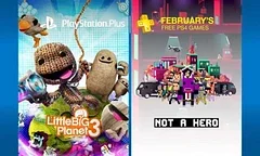 V únoru si členové PlayStation Plus zahrají hry jako LittleBigPlanet 3 a Not A Hero
